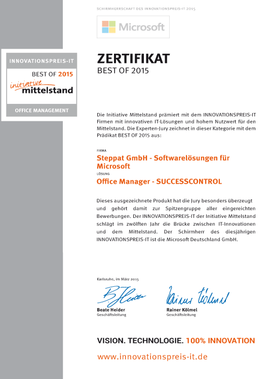 Steppat GmbH Softwarelsungen Idar-Oberstein 