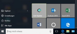 Ansicht: SuccessControl Icon unter Windows 10
