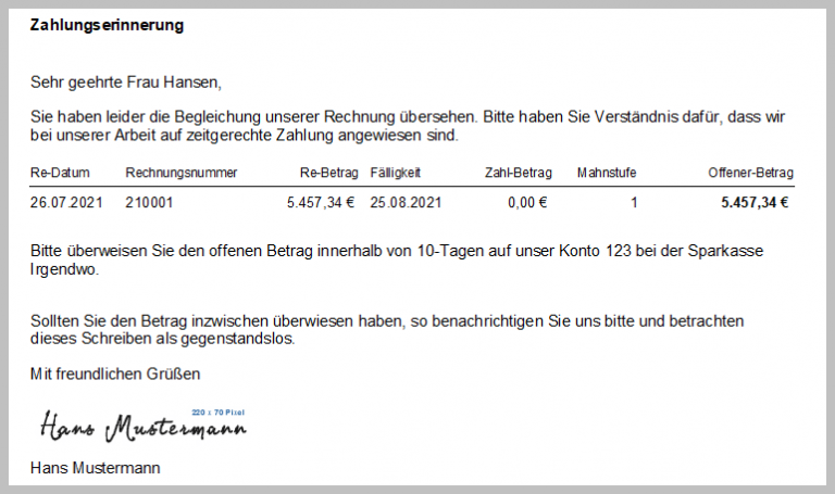 Anbei Erhalten Sie Die Rechnung Mit Der Bitte Um überweisung www.successcontrol.de
